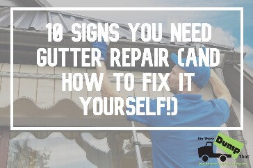 Gutter repair and installation